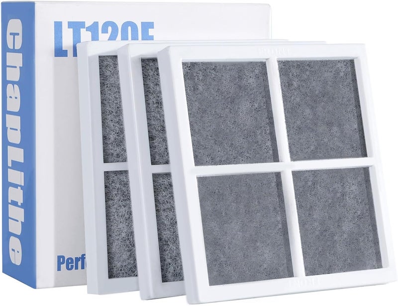 ChapLithe Refrigerator Air Filter for LG LFXS24623S, LFX31925ST, LMXS28596S LFXC22526S, LFXS26596S, LFXS29766S, LFX31945ST, LFXC24726S, LFXS26596D, LFXS30766S, LFXS29626S Replacement, 6Pack - Image 1